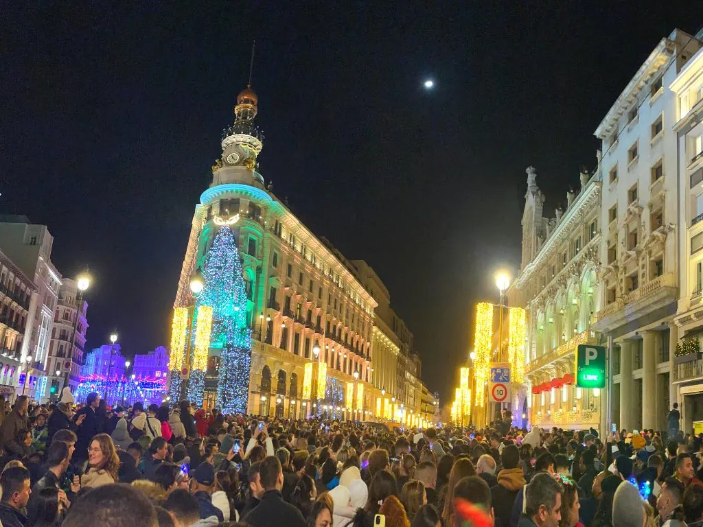Madrid’s Puerta del Sol Celebration